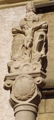 Náhľad pre Súsošie Najsvätejšej Trojice pri kostole - Hlohovec