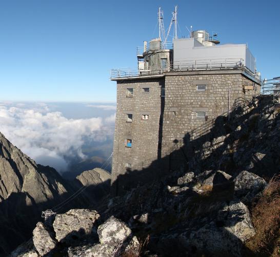 Náhľad pre Lanovka Tatranská Lomnica – Lomnický štít: stanica Lomnický štít - Vysoké Tatry
