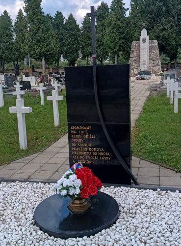 Náhľad pre Spoločný pamätník na cintoríne - Spišská Nová Ves