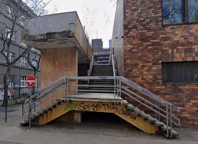 Náhľad pre Objekt Slovenského rozhlasu od Žilinskej ulice - Bratislava