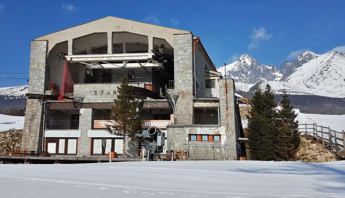 Náhľad pre Lanovka Tatranská Lomnica – Lomnický štít: stanica Štart - Vysoké Tatry